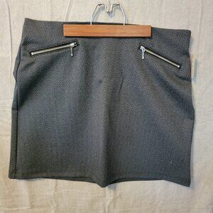 Maurice's Women's Large Gray Mini Skirt, Gray